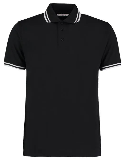 Mens Tipped Collar Polo KK409 - - Customisable Polo Shirts