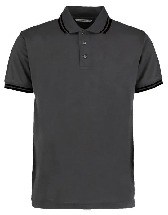 Mens Tipped Collar Polo KK409 - - Customisable Polo Shirts