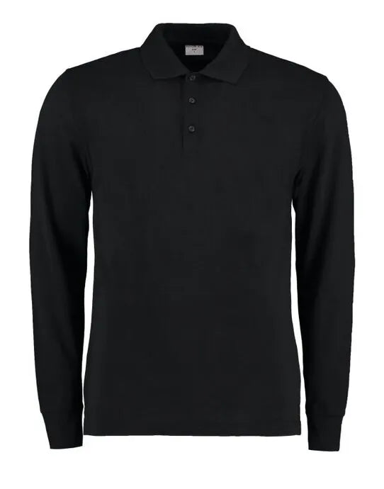 Kustom Kit Mens Pique L/S Polo Shirt KK430 - - Customisable Polos