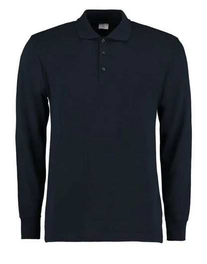 Kustom Kit Mens Pique L/S Polo Shirt KK430 - - Customisable Polos