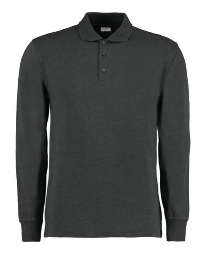 Kustom Kit Mens Pique L/S Polo Shirt KK430 - - Customisable Polos