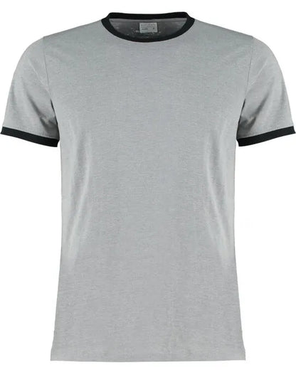 Kustom Kit Mens Fashion Fit Ringer Tee KK508 - - Customisable T-Shirt