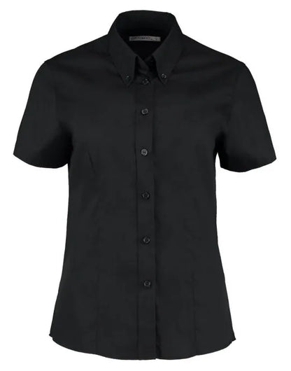 Kustom Kit Lady SS Tailored Oxford Shirt KK701 - - Customisable Shirts