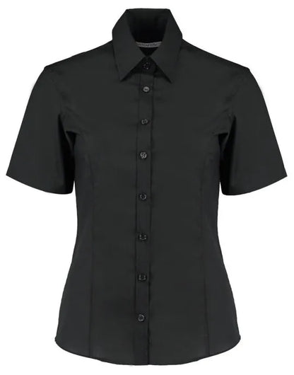 Kustom Kit Lady Tailor SS Business Shirt kk742f - - Customisable Shirts