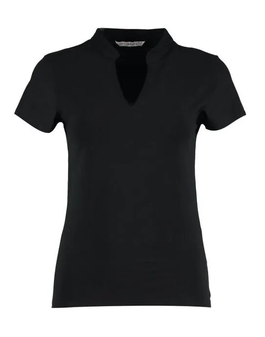 Kustom Kit Ladies Regular Fit Mandarin Top KK770 - - Customisable Shirts