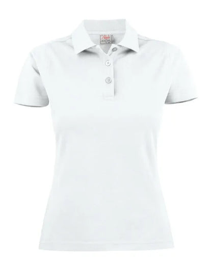 Printer Ladies Pique Surf Polo PE2265009 - White - Customisable Polos