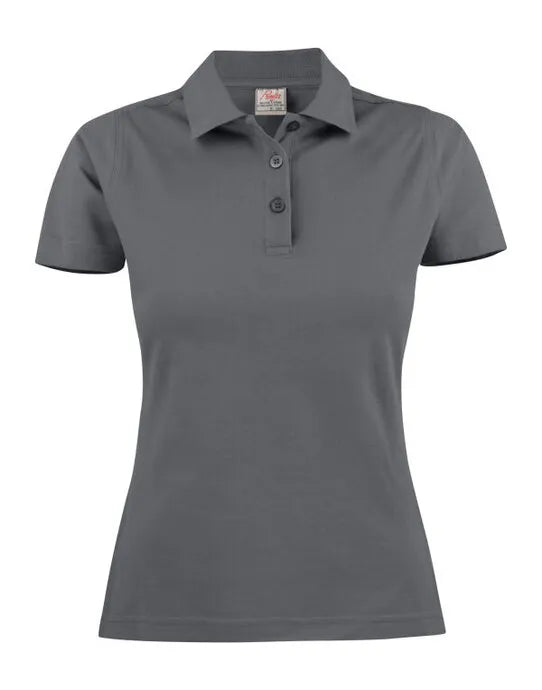 Printer Ladies Pique Surf Polo PE2265009 - Steel Grey - Customisable Polos