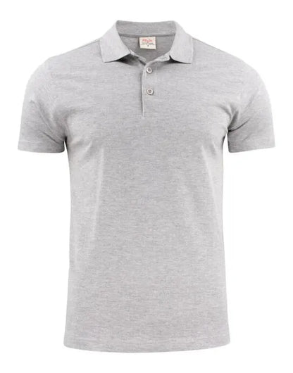 Printer Mens Surf Light RSX Polo PE2265022 - Grey Melange - Customisable Polos