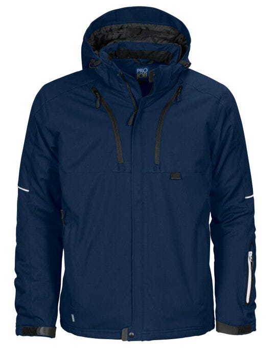 ProJob Workwear ProJob 3407 Padded Functional Jkt - PJ643407 - Navy - Customisable MENS OUTER JACKETS