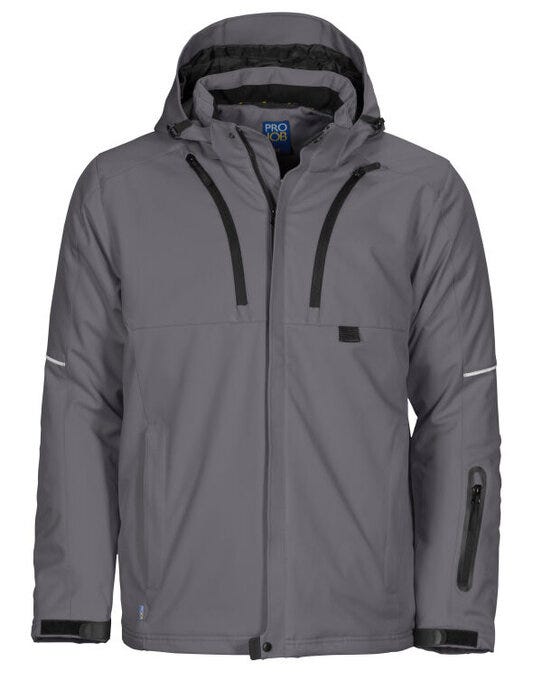 ProJob Workwear ProJob 3407 Padded Functional Jkt - PJ643407 - Grey - Customisable MENS OUTER JACKETS