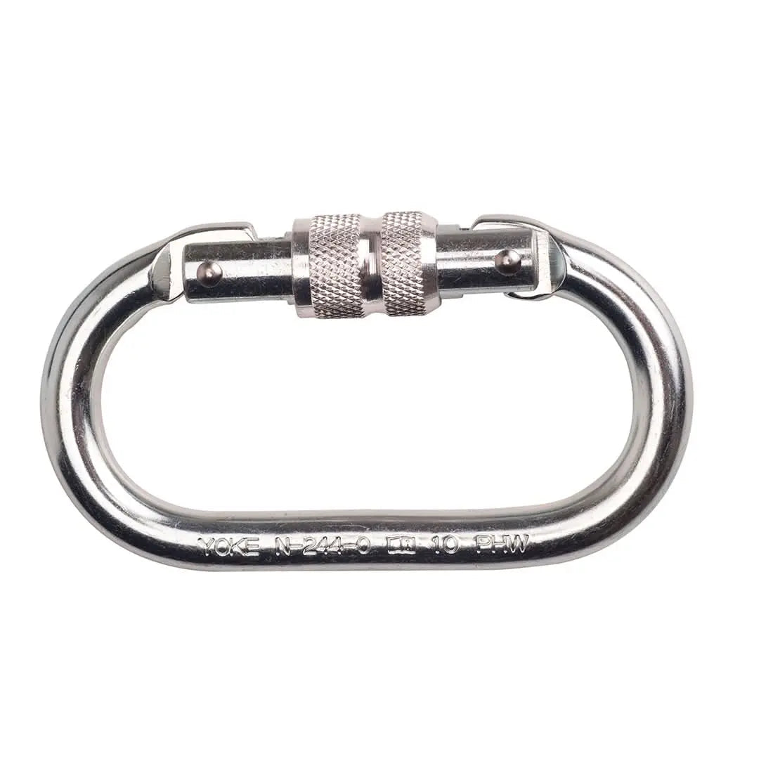 Screwgate Carabiner Fp30 - Silver - Customisable Connectors