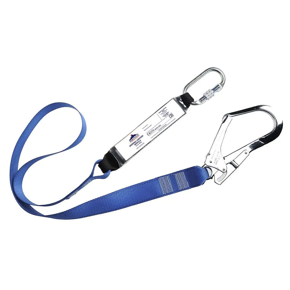 Single Webbing 1.8m Lanyard With Shock Absorber - FP50