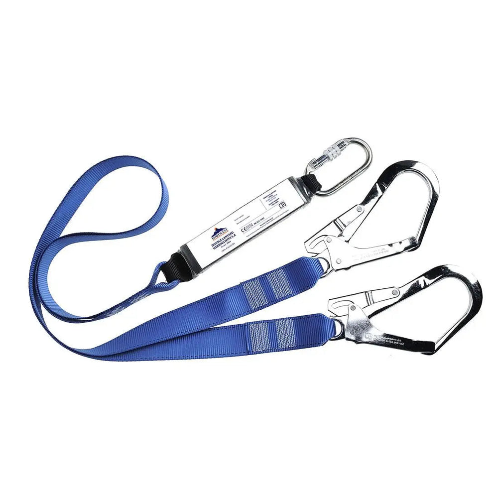 Double Webbing 1.8m Lanyard With Shock Absorber - FP51
