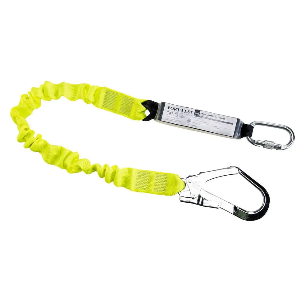 Single Elasticated 1.8m Lanyard With Shock Absorber - FP53