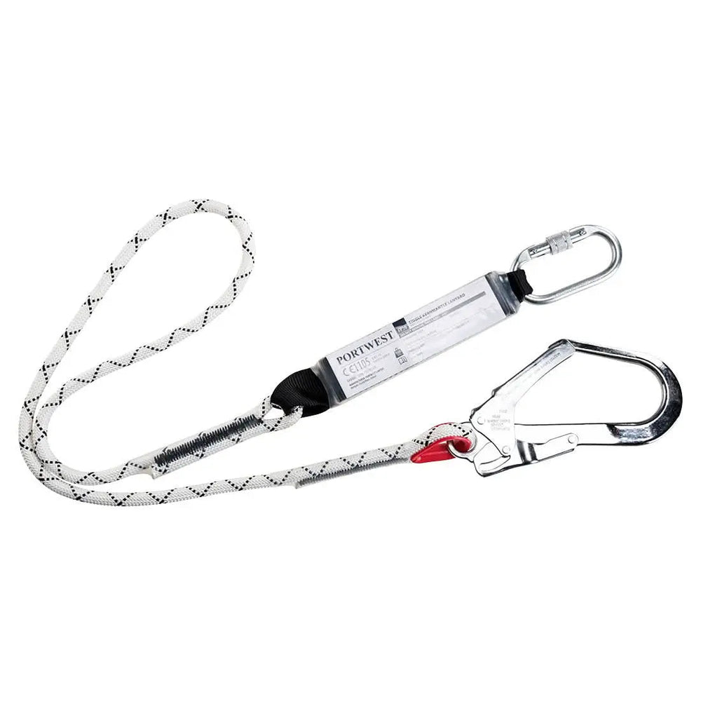 Single Kernmantle 1.8m Lanyard With Shock Absorber - FP56