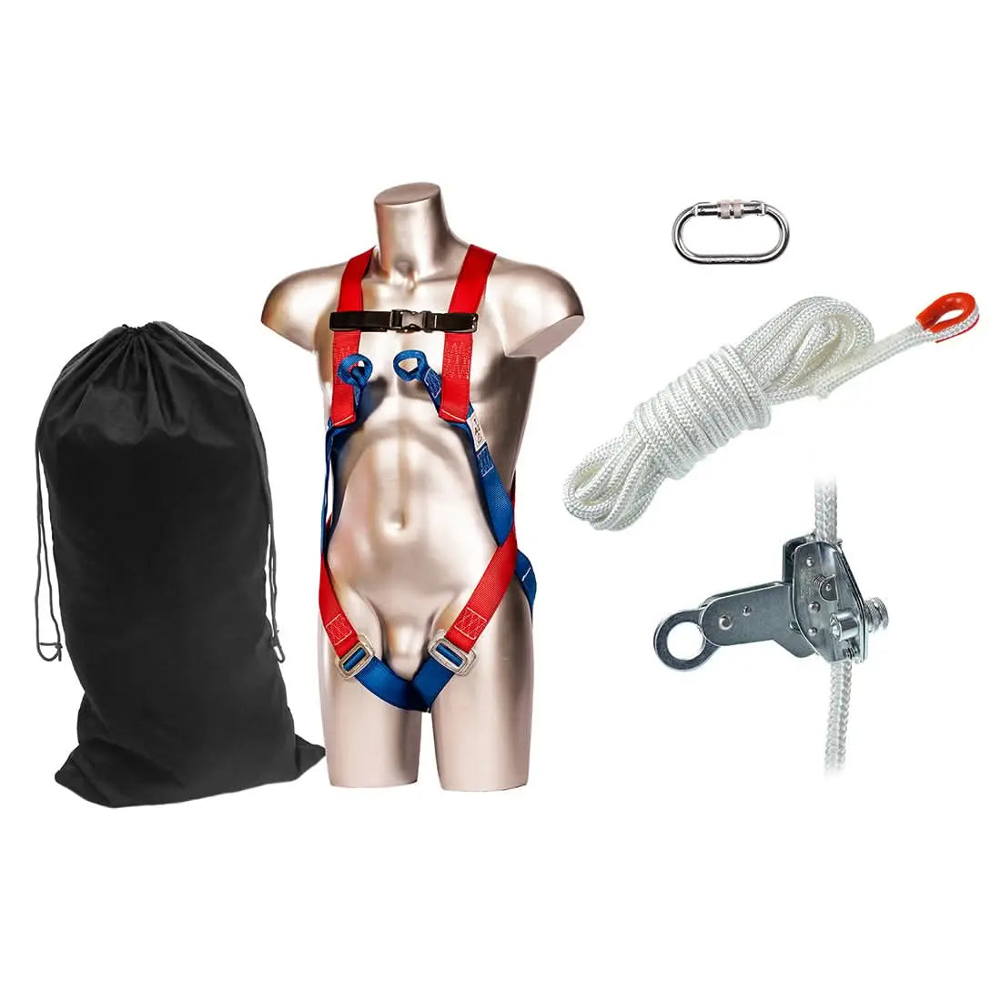 20m Ascending/Descending Kit Fp67 - Red - Customisable Fall Protection Kits