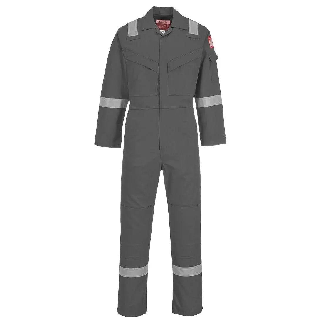 Bizflame Work Lightweight Fr Coverall Fr21 - Grey - Customisable Coveralls