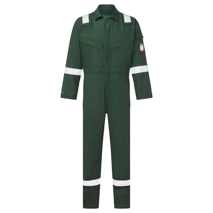 Bizflame Work Fr Coverall Fr28 - Green - Customisable Coveralls