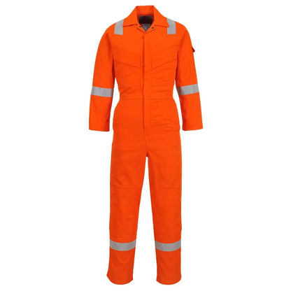 Bizflame Work Fr Coverall Fr28 - Orange Tall M - Customisable Coveralls