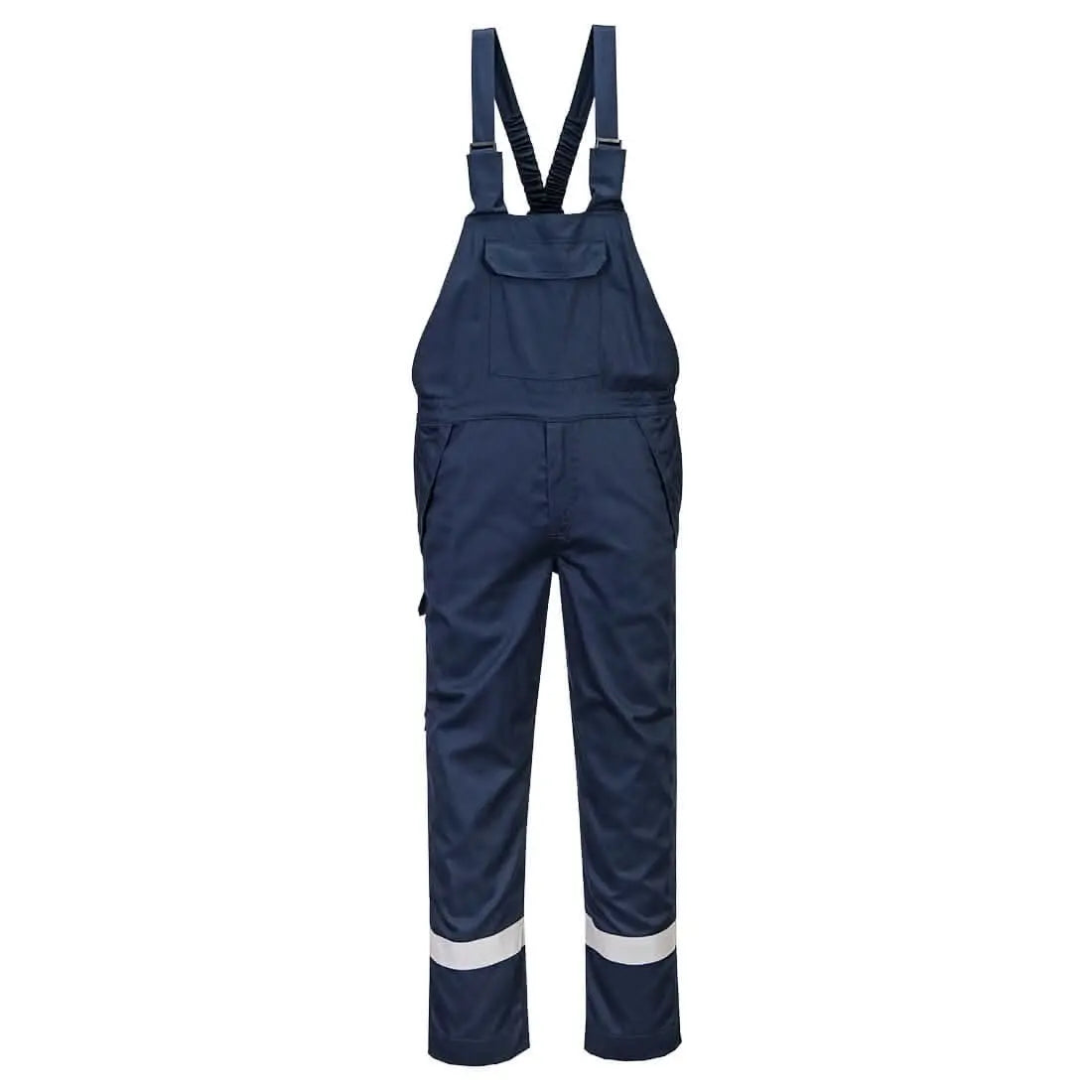 Bizflame Work+ Fr Bib And Brace Fr418 - Navy - Customisable Bib &amp; Braces