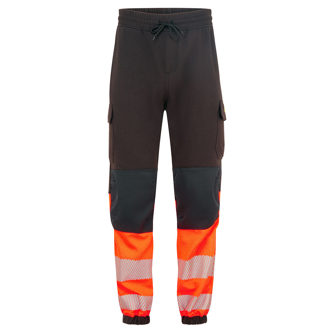 Pw3 Modaflame Hvo Class 1 Fr Jogger Fr438 - Black Orange - Customisable Joggers