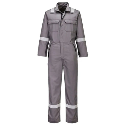 Bizflame Work+ Fr Coverall Fr513 - Grey - Customisable Coveralls