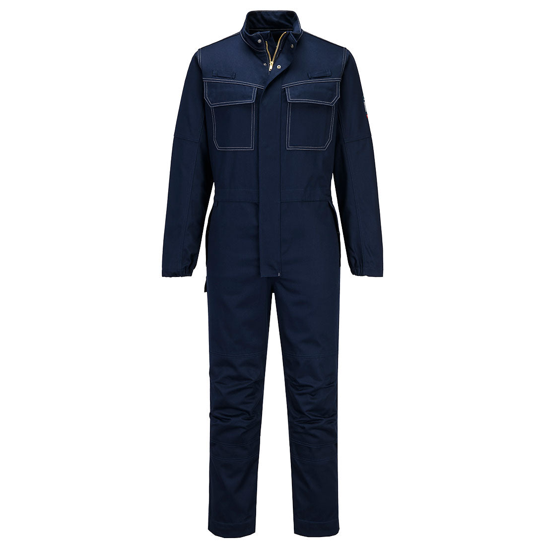 Bizflame Work FR Coverall - FR527 - Navy - Customisable Coveralls