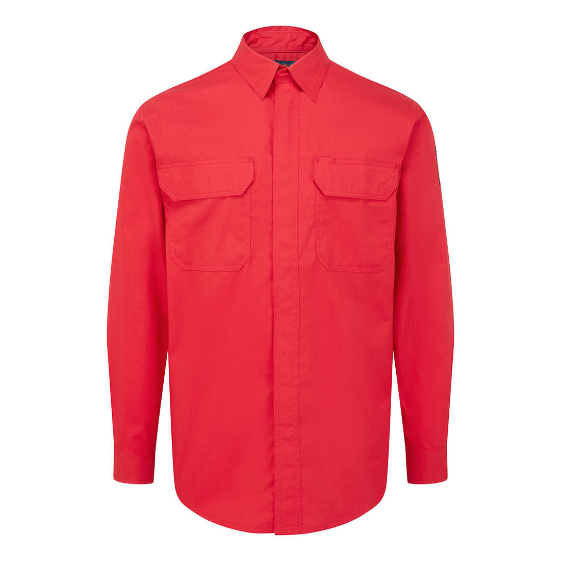 Bizflame Work Lightweight Fr Shirt - FR69 - Red - Customisable Shirts