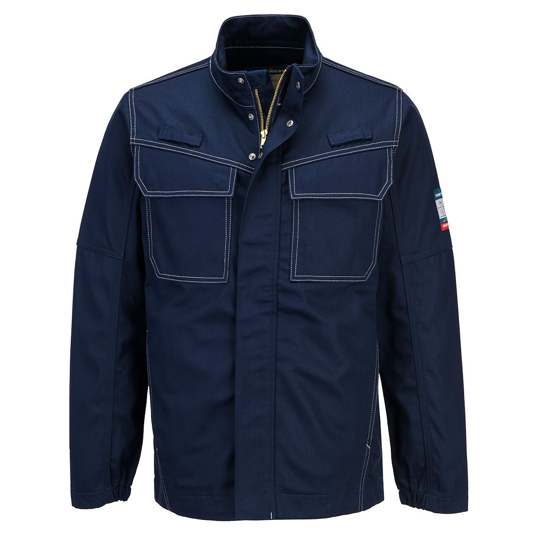 Bizflame Work FR Jacket - FR749 - Navy - Customisable Work Jackets
