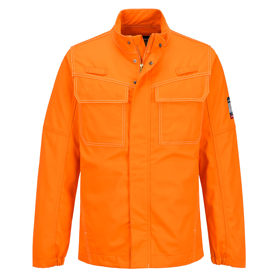 Bizflame Work FR Jacket - FR749 - Orange - Customisable Work Jackets