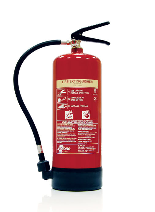 Jac Tone Afff Foam Fire Extinguisher - FS0010 - Red 6LTR - Customisable Miscellaneous