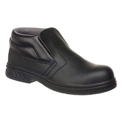 Steel Microfibre Slip On Boot S2 Fo Sr Fw83 - Black - Customisable Boots