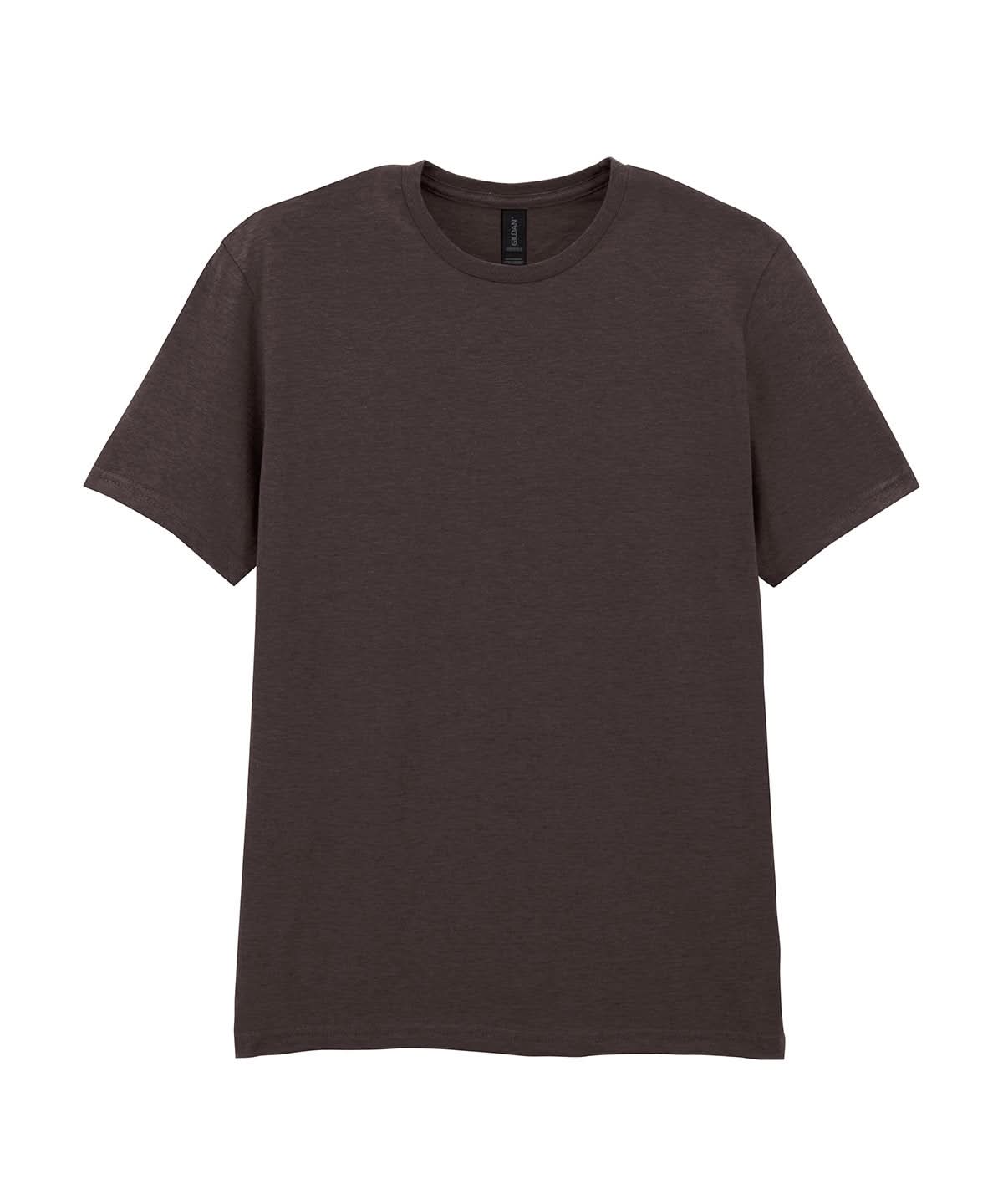 Gildan Softstyle Adult Ringspun T-shirt Dark Chocolate GD001 - Dark Chocolate - Customisable T-Shirt