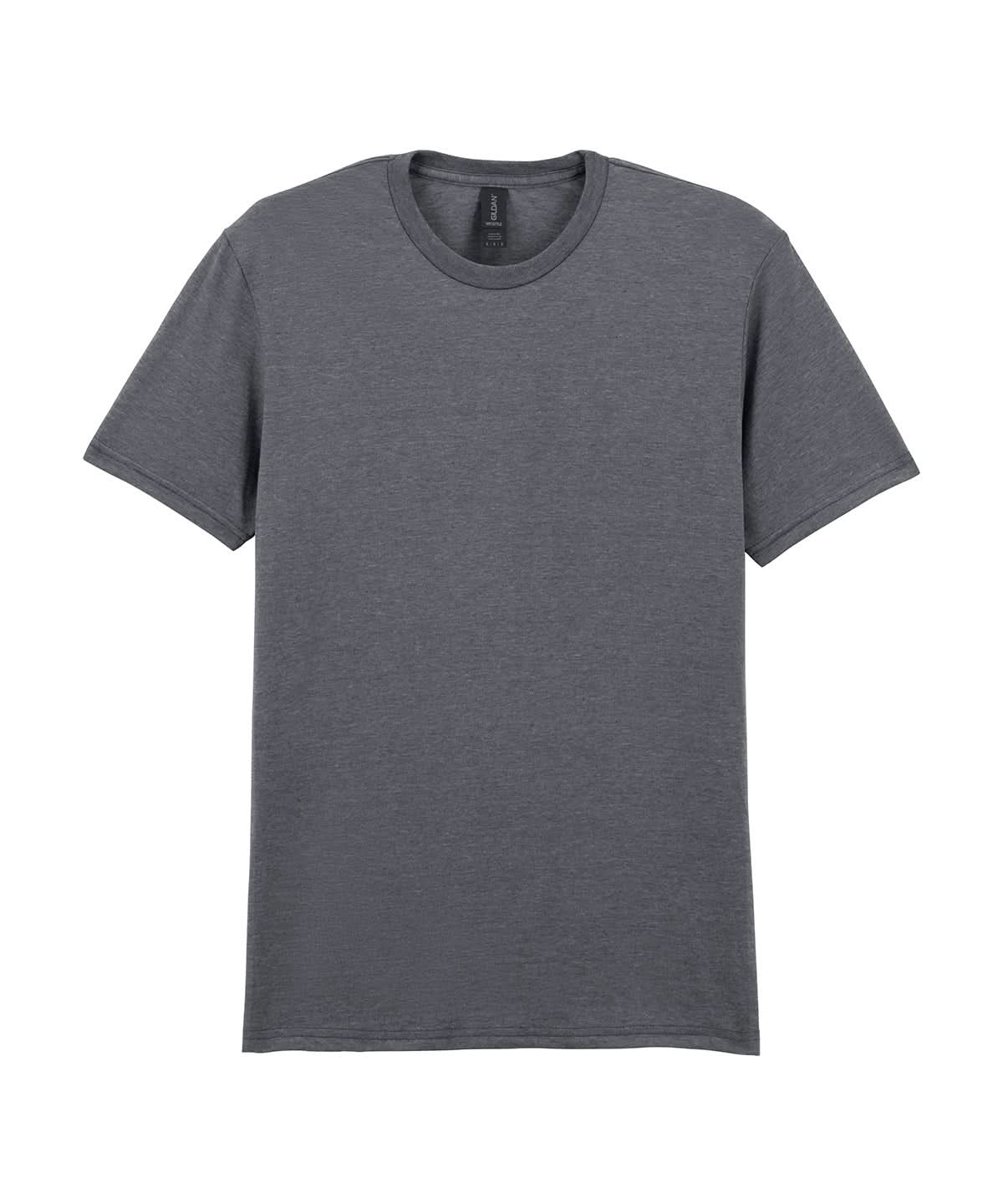 Gildan Softstyle Adult Ringspun T-shirt Graphite Heather GD001 - Graphite Heather - Customisable T-Shirt