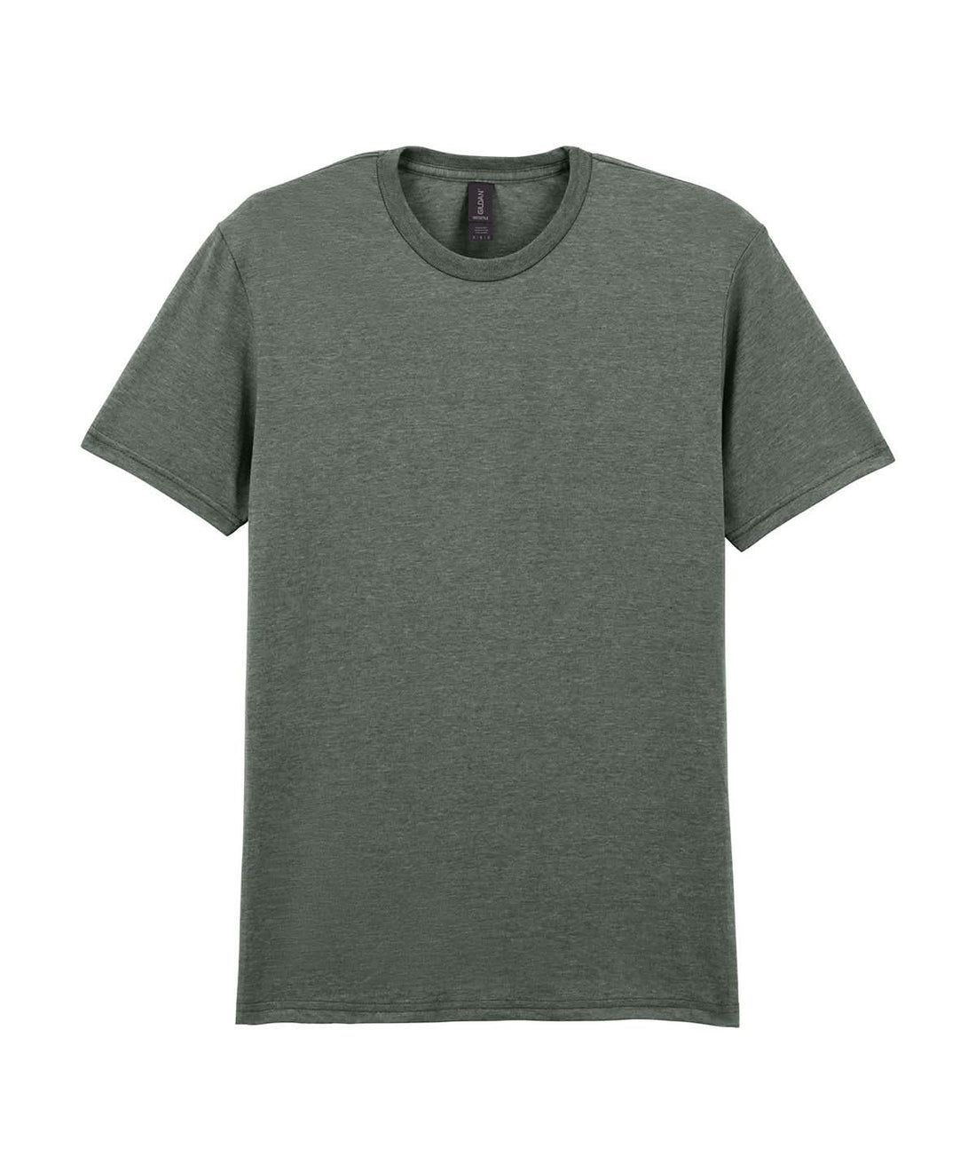 Gildan Softstyle Adult Ringspun T-shirt Heather Military Green GD001 - Heather Military Green - Customisable T-Shirt