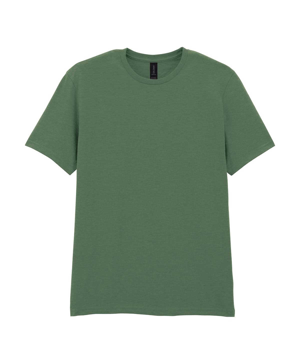 Gildan Softstyle Adult Ringspun T-shirt Military Green GD001 - Military Green - Customisable T-Shirt