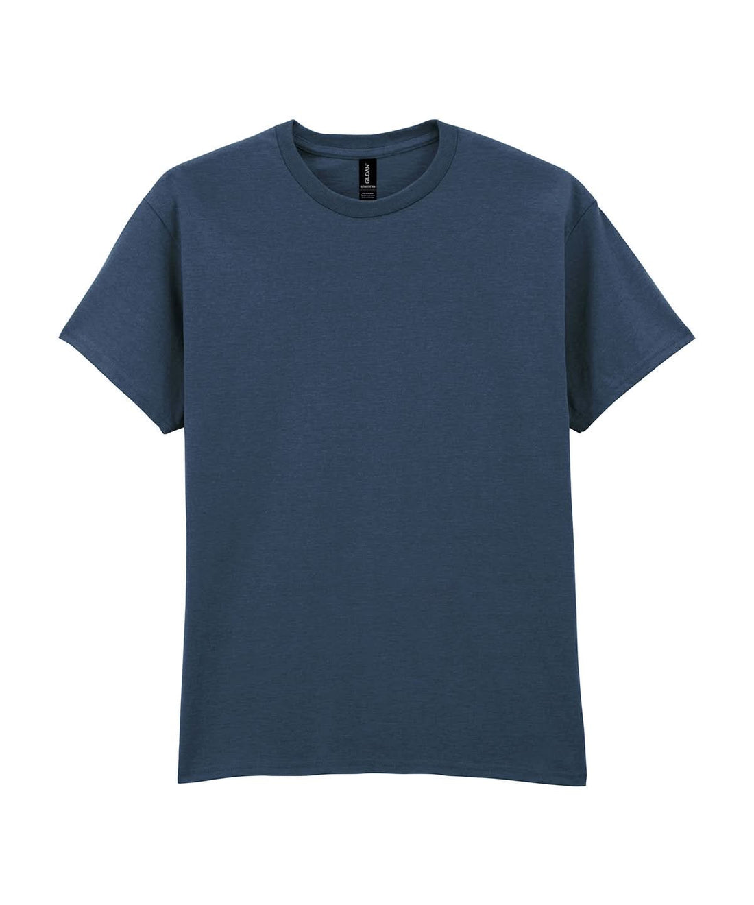 Gildan Ultra Cotton Adult T-shirt Heather Navy 2000 - Heather Navy - Customisable T-Shirt