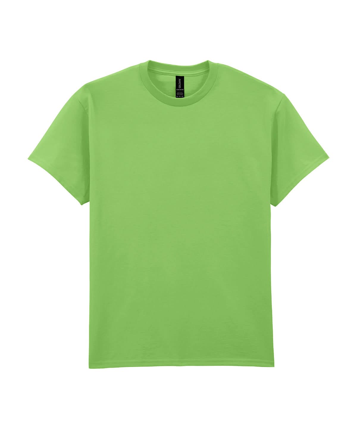 Gildan Ultra Cotton Adult T-shirt Lime 2000 - Lime - Customisable T-Shirt