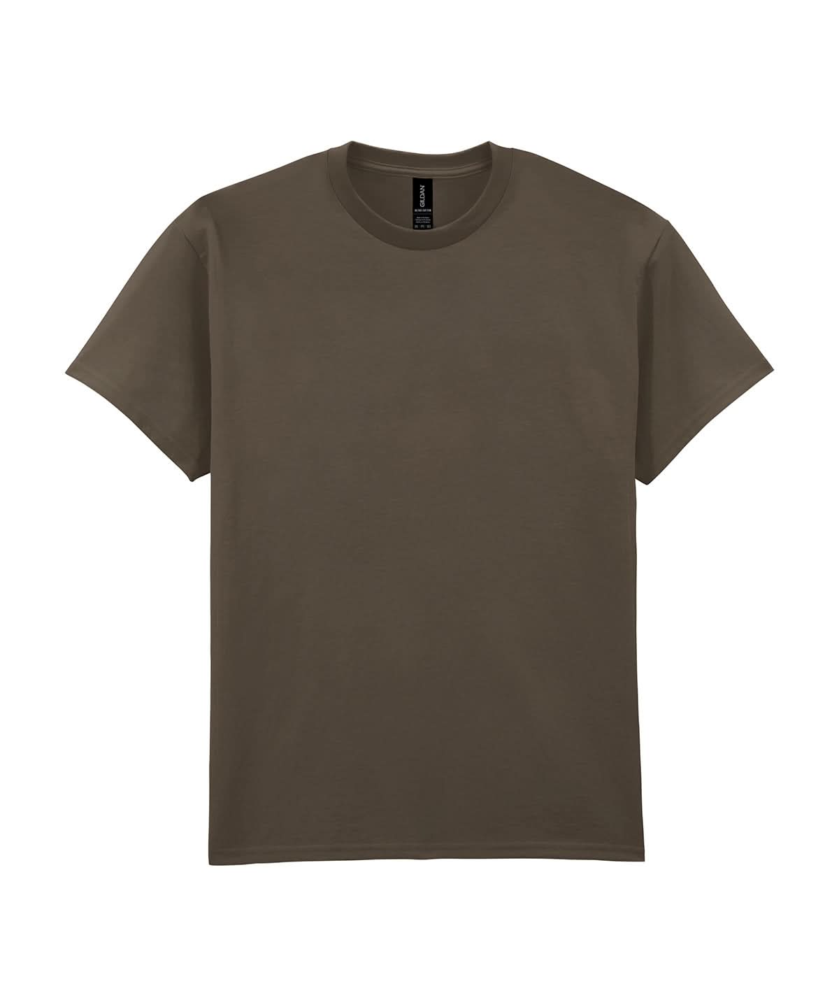 Gildan Ultra Cotton Adult T-shirt Olive 2000 - Olive - Customisable T-Shirt