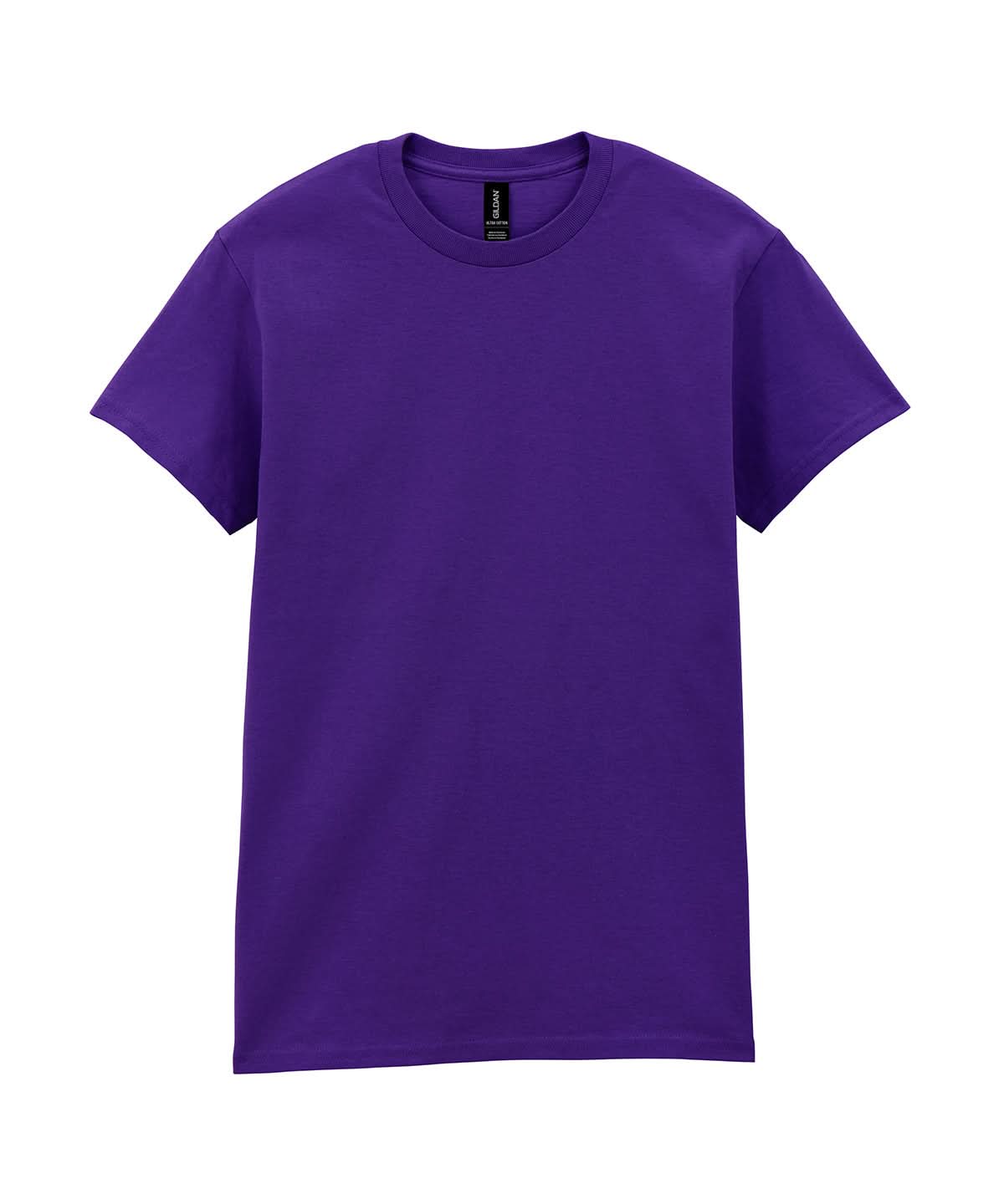 Gildan Ultra Cotton Adult T-shirt Purple 2000 - Purple - Customisable T-Shirt