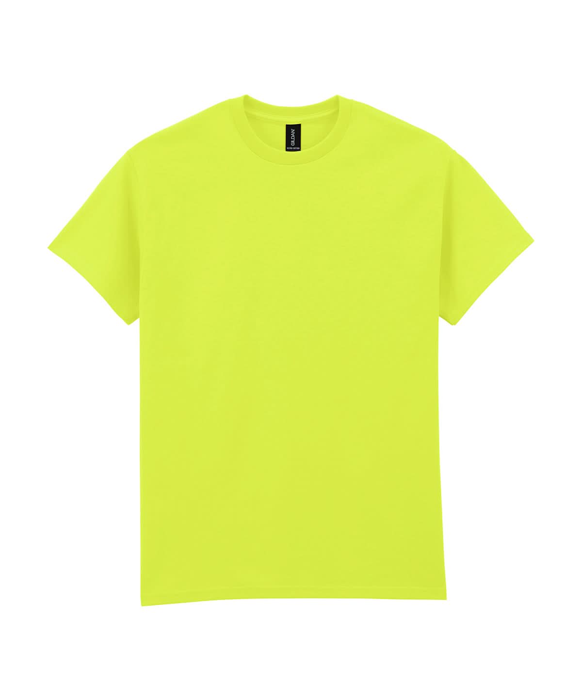 Gildan Ultra Cotton Adult T-shirt Safety Green 2000 - Safety Green - Customisable T-Shirt