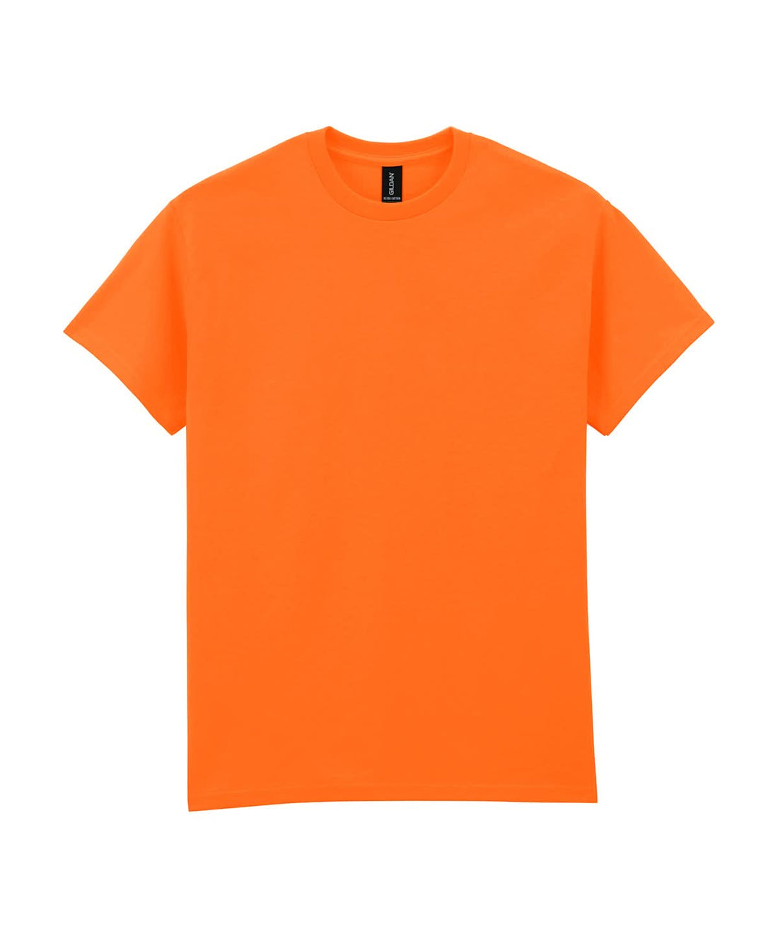Gildan Ultra Cotton Adult T-shirt Safety Orange 2000 - Safety Orange - Customisable T-Shirt