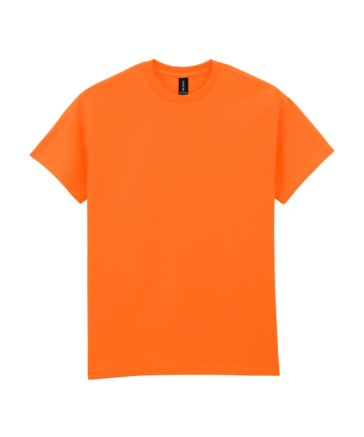 Gildan Ultra Cotton Adult T-shirt Safety Orange 2000 - Safety Orange - Customisable T-Shirt