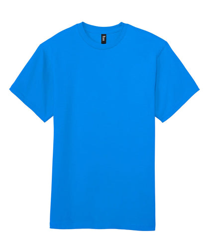 Gildan Hammer Adult T Shirt GD003 - Flo Blue 5XL - Customisable T-Shirt