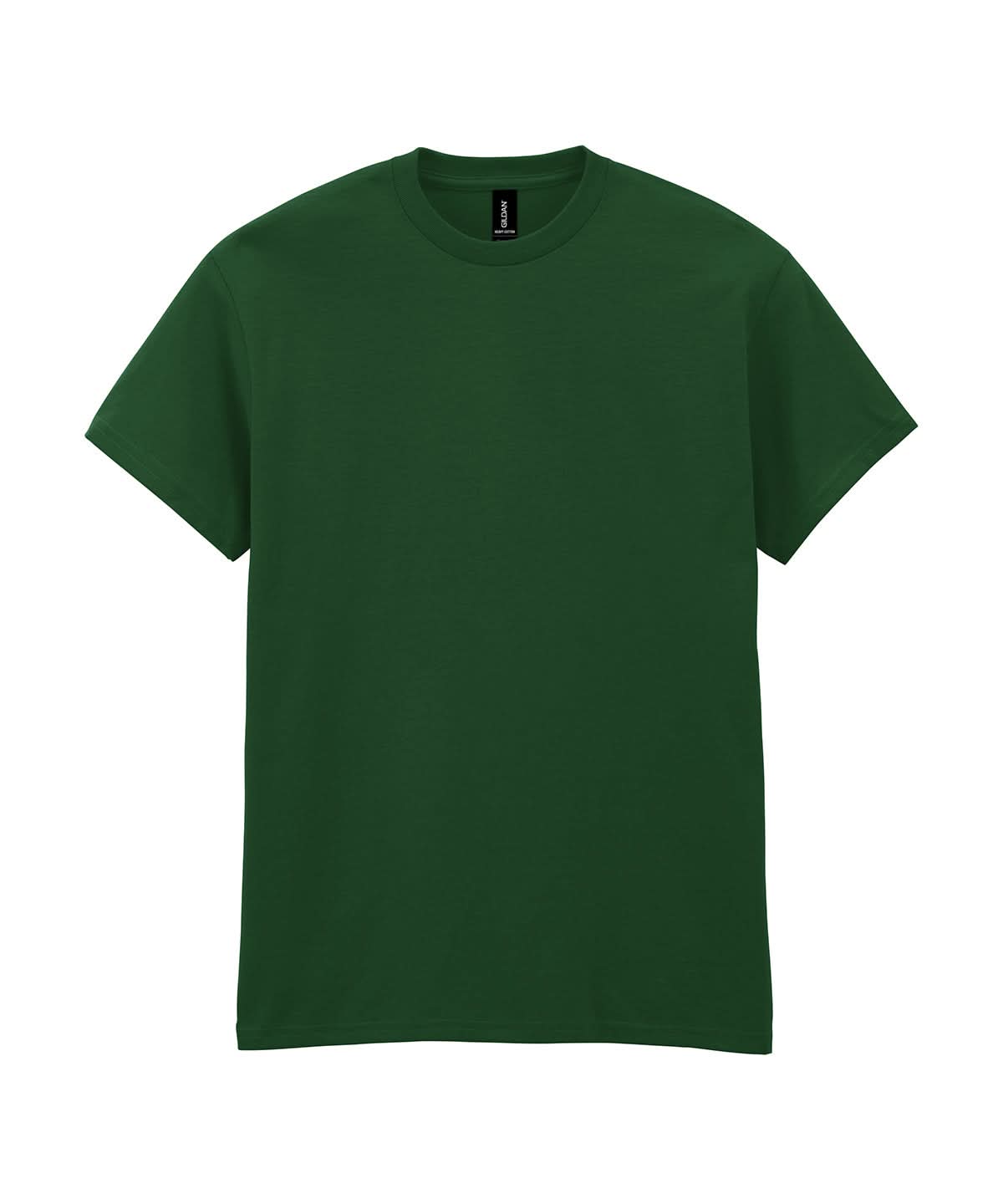 Gildan Heavy Cotton adult t shirt Forest GD005 - Forest - Customisable T-Shirt