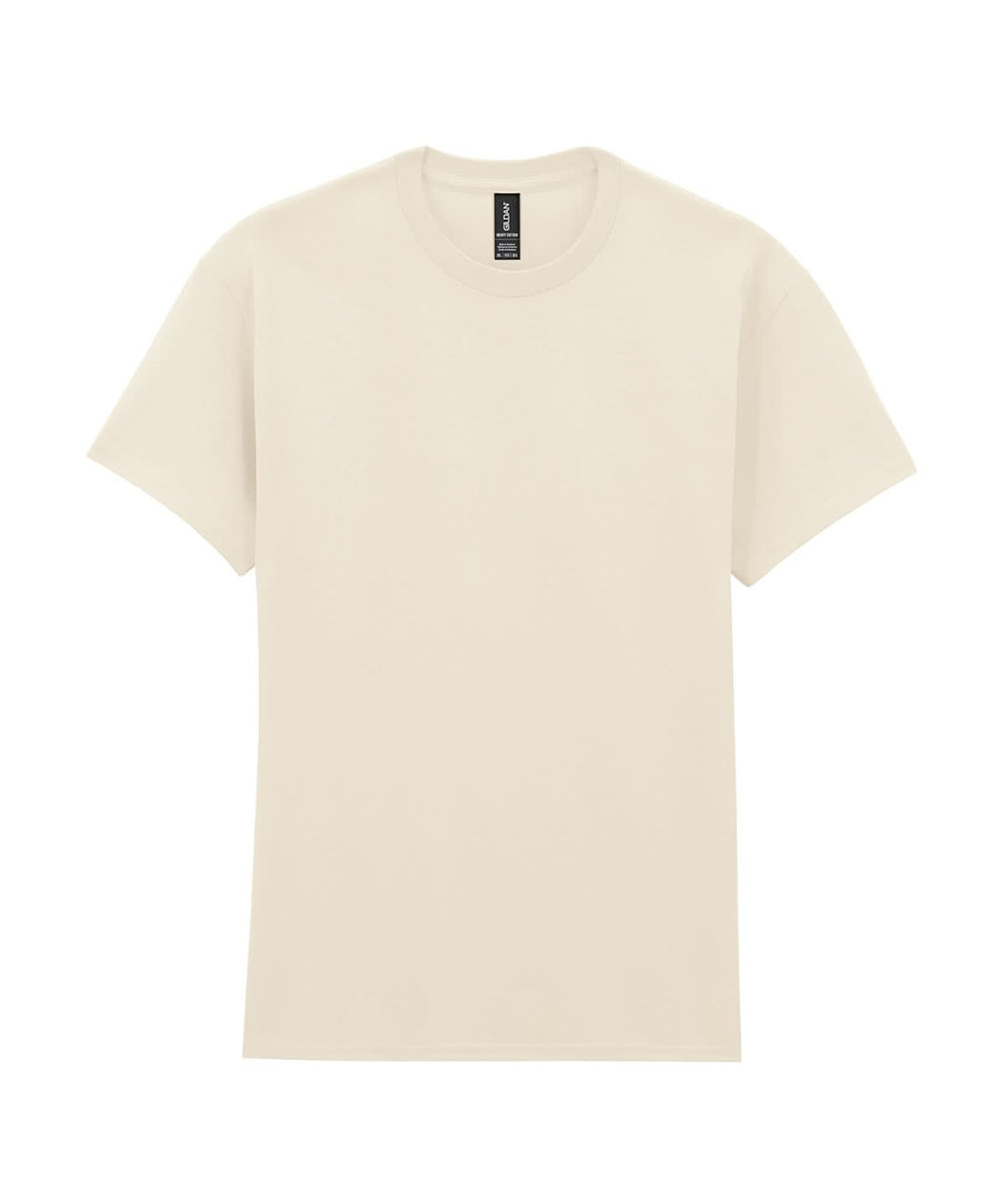 Gildan Heavy Cotton adult t shirt Natural GD005 - Natural - Customisable T-Shirt