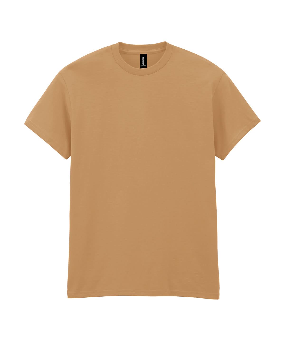 Gildan Heavy Cotton adult t shirt Old Gold GD005 - Old Gold - Customisable T-Shirt