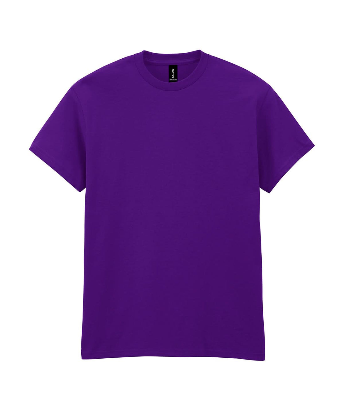 Gildan Heavy Cotton adult t shirt Purple GD005 - Purple - Customisable T-Shirt