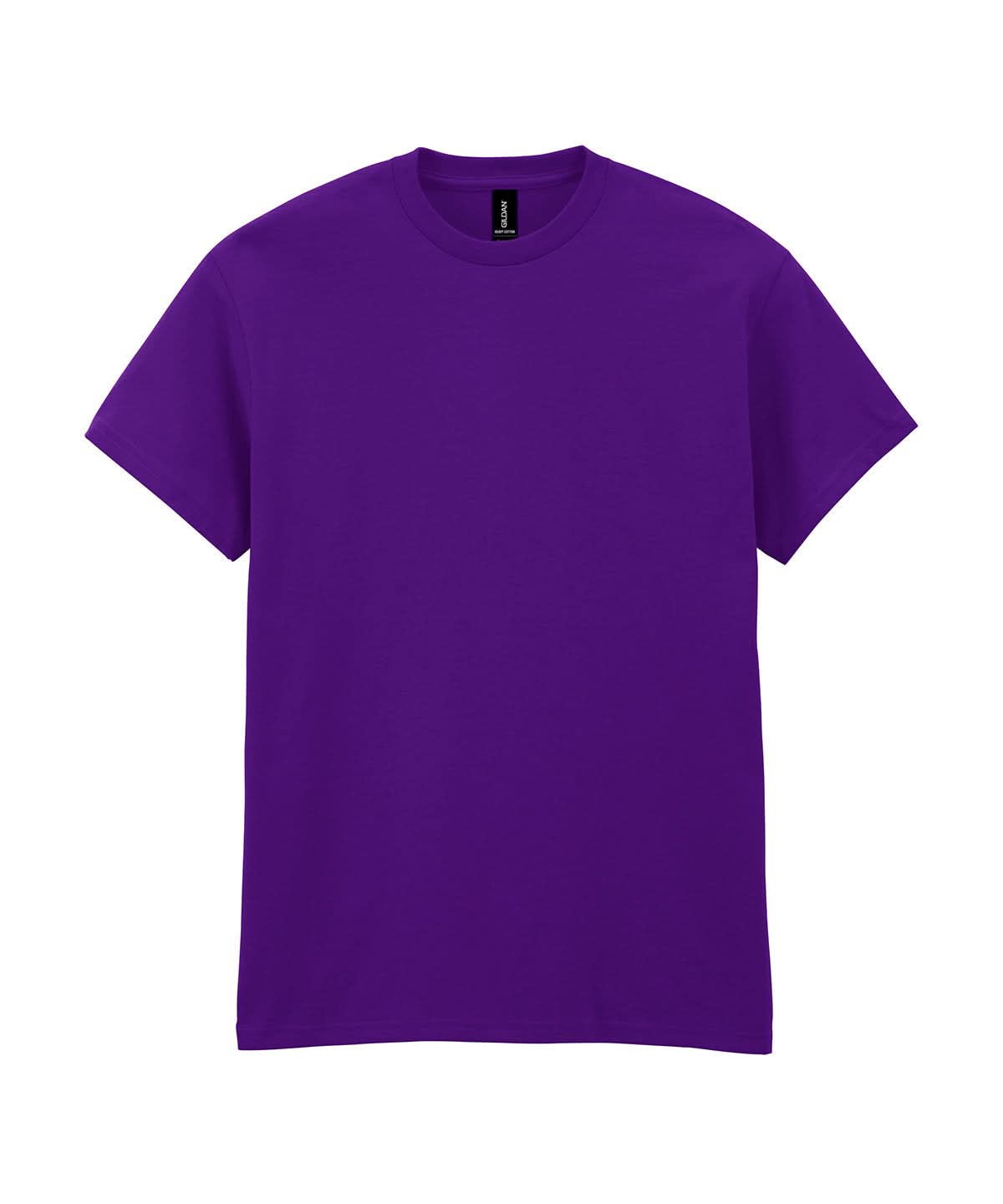 Gildan Heavy Cotton adult t shirt Purple GD005 - Purple - Customisable T-Shirt
