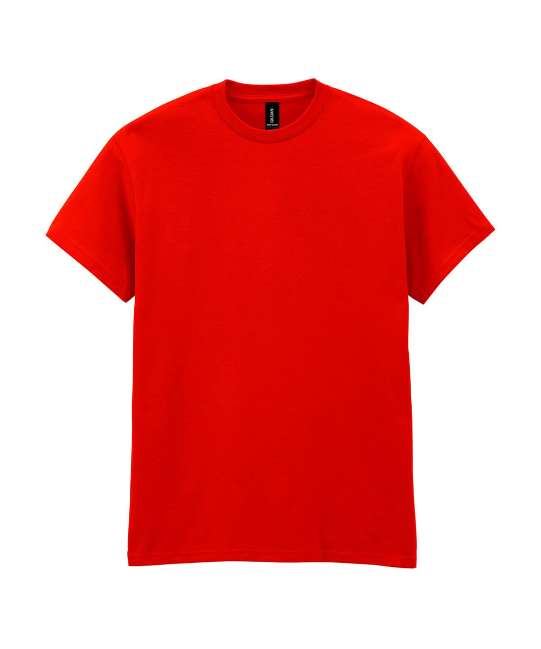Gildan Heavy Cotton adult t shirt Red GD005 - Red - Customisable T-Shirt
